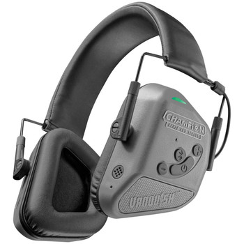 Champion Targets 40980 Vanquish Pro Muff Over the Head Bluetooth Enabled GrayBlack UPC: 604544631265
