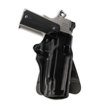 Galco SM2800B Speed Master 2.0 OWB Black Leather Paddle Fits CZ P10MGlock 4343x Right Hand UPC: 601299015470