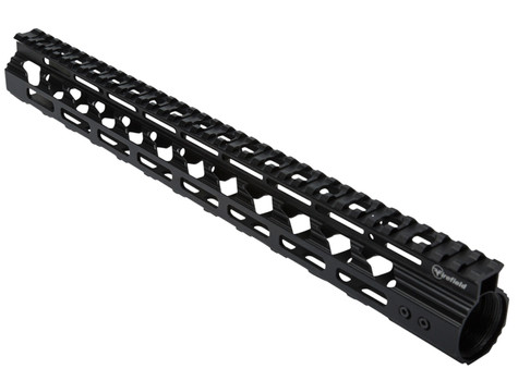 Firefield FF34067 Verge Handguard MLOK Aluminum Black Anodized Picatinny Rail AR Platform 15 Long UPC: 812495025457