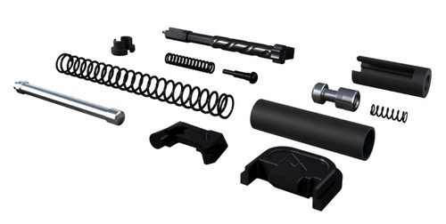 Rival Arms RA42G001A Slide Completion Kit  Fits Glock Gen34 9mm Luger Black PVD Stainless Steel UPC: 788130027462