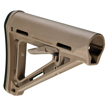 Magpul MAG400FDE MOE Carbine Stock Flat Dark Earth Synthetic for AR15 M16 M4 with MilSpec Tube Tube Not Included UPC: 873750003115