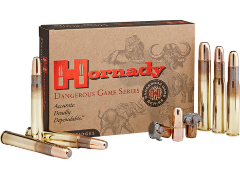 Hornady 82631 Dangerous Game 470NitroExpress 500gr DGX Bonded 20 Per Box/6 Case