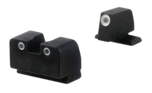 AmeriGlo XD181 Optic Compatible Sight Set for Springfield Armory XD  Black  Tall Green Tritium with White Outline Front Sight Tall Green Tritium with White Outline Rear Sight UPC: 644406903901