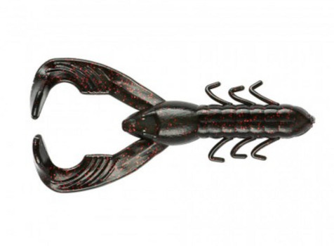 YUM 3.5" CHRISTIE CRAW 8PK BLK NEON UPC: 719339107112