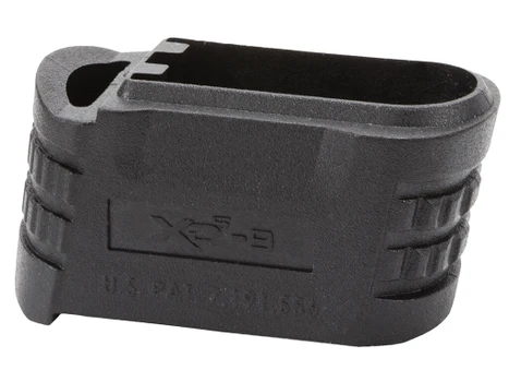 Springfield Armory XDS5902 Backstrap Sleeve made of Polymer with Black Finish & 1 Piece Design for 9mm Luger Springfield XD-S with #2 Backstrap & 3.30" Barrel