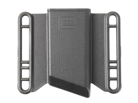 Glock MP033613 Mag Pouch OWB Black Polymer, Belt Slide Mount Up To 2.25" Wide, Fits Glock 43 Magazines Only