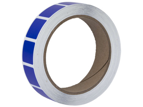 Action Target PASTTXBL Pasters Blue Adhesive Paper 7/8" 1000 Per Roll
