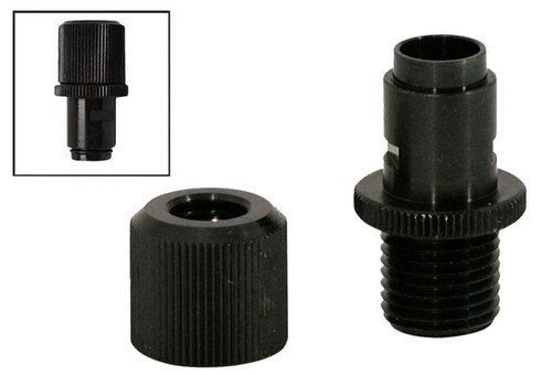 Walther Arms 512105 Threaded Barrel Adapter  Walther P22 Black Nitride Stainless Steel 1228 tpi Handgun UPC: 723364205248