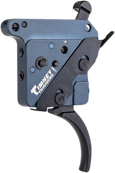 Timney Triggers THEHIT16 Hit Trigger  Curved Trigger with 8 oz Draw Weight  Nickel Finish for Remington 700 Right UPC: 081950448012