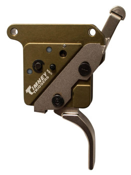 Timney Triggers 51716V2 Elite Hunter  Straight Trigger with 3 lbs Draw Weight  GreenNickel Finish for Remington 700 Right UPC: 081950517060