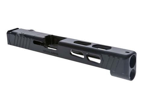 Rival Arms RA10G706A Precision Slide A1 fits Glock 34 Gen4 Docter Cut Black QPQ Case Hardened 17-4 Stainless Steel