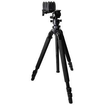 KOPF Jager KJ85001K K700 AMT Tripod made of Aluminum with Black Finish Pivoting Reaper Grip 360 Degree Pan  3Level Leg Extensions UPC: 812495025990
