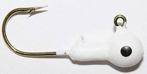 BB 1/16 BALL JIG HEAD 10BG WHITE UPC: 805104044598