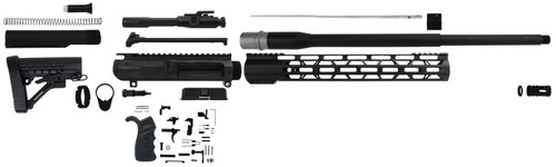 TacFire SSRK308LPK20BN AR Build Kit Rifle 308 Win AR10 Black Nitride Aluminum 5824 tpi Sports South Exclusive. UPC: 745559515307
