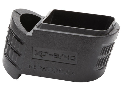 Springfield Armory XDM5003C Backstrap Sleeve made of Polymer with Black Finish & 1 Piece Design for 9mm Luger, 40 S&W Springfield XD-M Compact with #3 Backstrap