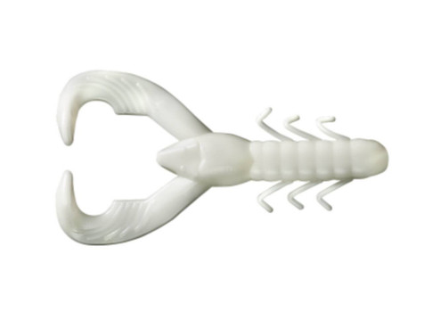 YUM 3.5" CHRISTIE CRAW 8PK WHITE UPC: 719339112567