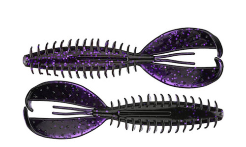 ZOOM 4.5" Z-CRAW 6PK BLACK LIGHT UPC: 751981179253