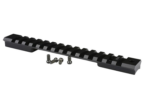 Warne 765420MOA Mountain Tech Tactical Rail Black Anodized Aluminum Weatherby Mark V 9 Lug Magnum (Except .240 WM) Magnum Action, 20 MOA
