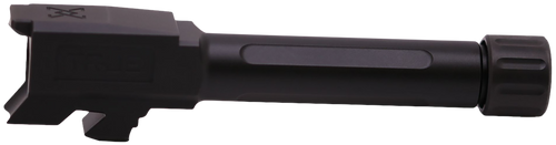 True Precision Inc TPG43BXTBL Glock  9mm Luger 3.90" Threaded Black Nitride Stainless Steel, Fits Glock 43/43X                                                                                          