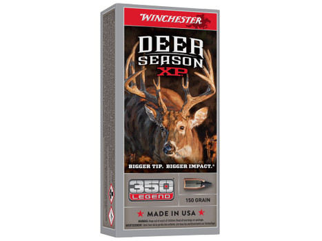 Winchester Ammo X350DS Deer Season XP 350Legend 150gr Extreme Point 20 Per Box/10 Case
