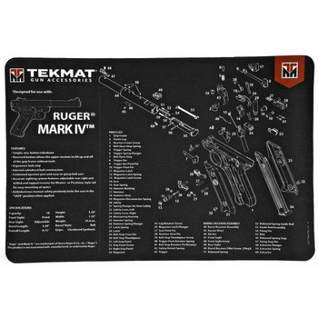 TEKMAT RUGER MKIV  -11X17IN UPC: 612409971005