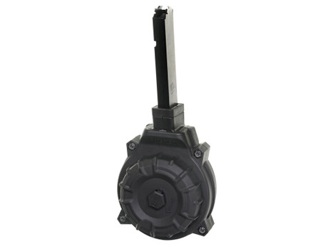 ProMag DRMA18 Standard 40rd Drum 45 ACP Fits Hi-Point 4595TS Carbine Black DuPont Zytel Polymer
