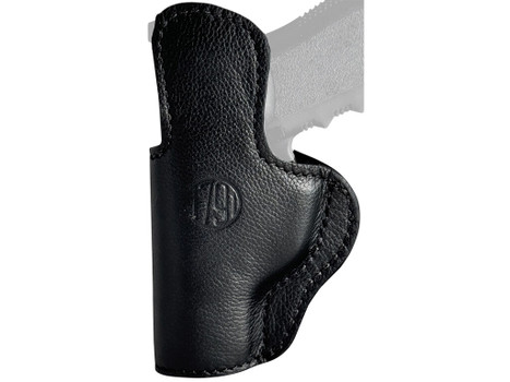 1791 Gunleather UCH4NSBR Ultra Custom IWB Size 04 Night Sky Black Leather Belt Clip Compatible w/Glock 17/S&W M&P Shield/Springfield XD Right Hand