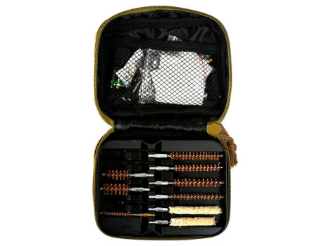 Clenzoil 2830 Field & Range Cleaning Kit Multi-Caliber Rifle/21 Pieces Tan