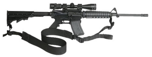 Max Ops SPT2 Edge Tactical Sling 2 W x L 12.30 Adjustable TwoPoint Black Elastic UPC: 051057282017