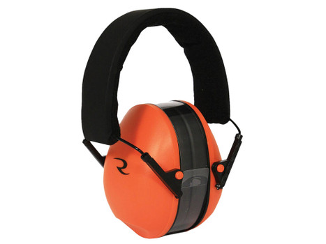 Radians LSH500CS Lowset Muff 21 dB Over the Head Orange/Black Adult 1 Pair