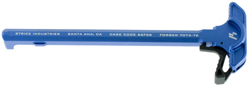 Strike ARCHELBLU Extended Latch Charging Handle AR15 Blue Anodized Aluminum UPC: 708747545593