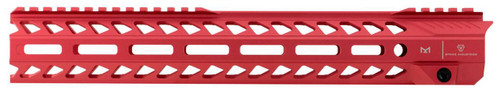 Strike STRIKERAIL Strike Rail  AR15 Red Aluminum 13.50 MLOK UPC: 708747546774