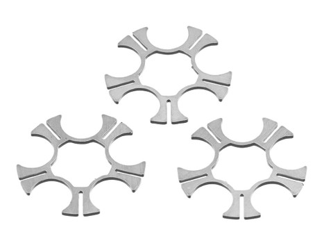 Ruger 90516 Moon Clip Full Ruger SP101 9mm Luger 5rd Stainless Steel 3 Per Pack
