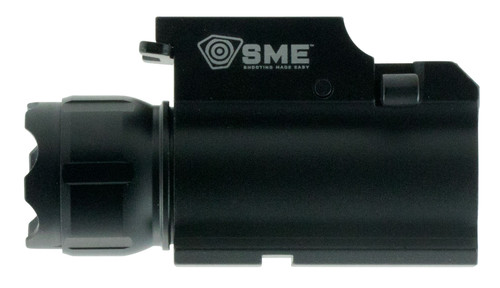 SME SMEWL Pistol Light Rail Mount 250 Lumens Output White Cree LED Light 165 yds Beam Rail Mount Black Aluminum UPC: 888151017722