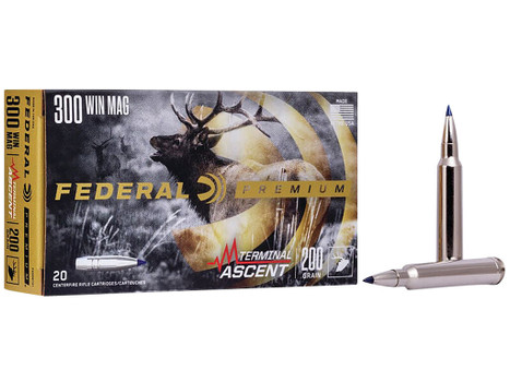 Federal P300WTA1 Premium Terminal Ascent 300WinMag 200gr 20 Per Box/10 Case