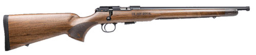 CZUSA 02370 CZ 457 Royal Full Size 22 LR 51 16.50 Black Nitride Steel Threaded Barrel Black Nitride Steel Receiver Walnut Fixed American Style wDecorative Forend Tip Stock Right Hand UPC: 806703023700