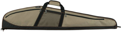 Bulldog BD221 Plus Rifle Case 48 Khaki with Black Trim WaterResistant Nylon UPC: 672352012132