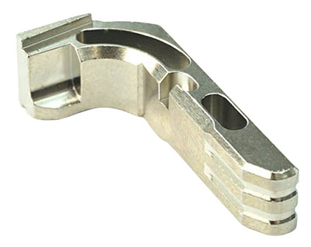 Cross Armory CRGMCSV Mag Catch  Extended Glock Gen13P80 Silver Anodized Aluminum UPC: 080101993654