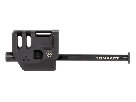 Strike Industries G4MDCOMPC Mass Driver Compensator Black Aluminum with 1.41" OAL for 9mm Luger Glock 19 Gen4