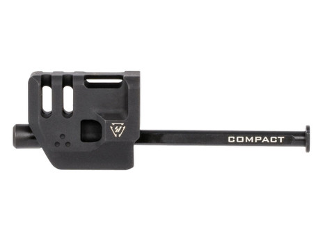 Strike Industries G4MDCOMPC Mass Driver Compensator Black Aluminum with 1.41" OAL for 9mm Luger Glock 19 Gen4