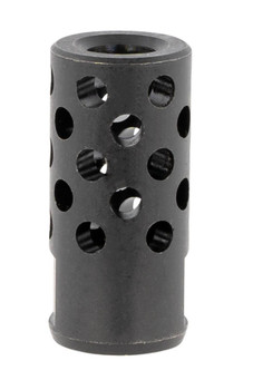Ruger 90699 Radial Ported Muzzle Brake 35 Caliber Black Oxide Steel with 1228 tpi Threads 1.75 OAL  .8 Diameter UPC: 736676906994