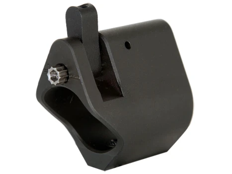 Seekins Precision 0011510067 Select Adjustable Gas Block .875" Steel Black Melonite