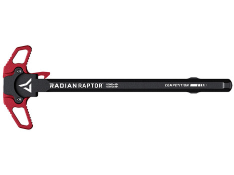 Radian Weapons R0232 Raptor Competition Ambi Charging Handle, Red, Fits Mil-Spec AR-15 Platform