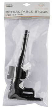 GSG GER4020108 OEM Replacement Stock Black Synthetic Retractable with Storage Compartment for GSG 16 UPC: 819644023906