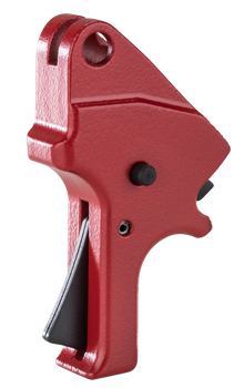 Apex Tactical 100153 Forward Set Sear & Trigger Kit Red Flat Trigger Fits S&W M&P 2.0                                                                                                                   