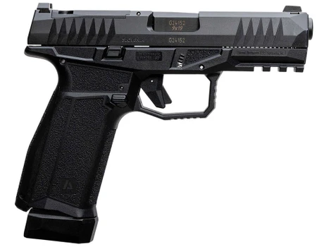 AREX 815537023954 Delta M Gen2 9mm Luger 17+1 4" Black Barrel, Black Nitride Optic Cut/Serrated Slide, Black Frame, Ambidextrous