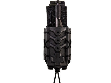 High Speed Gear 11TQK0BK Taco Black Kydex, 2" Belt Clip/MOLLE U-Mount, Compatible w/ Most Tourniquets