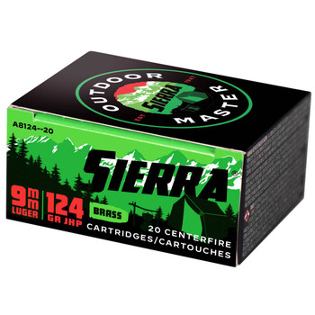 SIERRA OUTDOOR MASTER 40SW 180GR JHP BOX20 UPC: 092763600177
