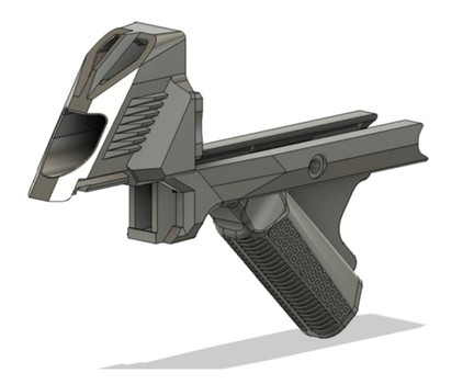 Dragon Snout ICU with Angled Foregrip for INFORCE WILD 1 PN DS-AFG-ICU UPC: 810091154359