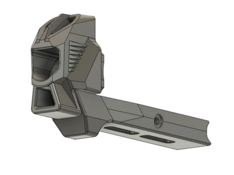 3D Experiment Dragon Snout 2.0 with Two M-LOK Slots PN DS-MLOK-2.0